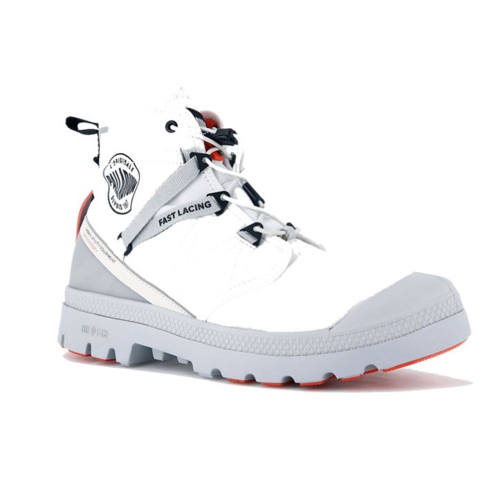 Palladium Pampa Travel Lite+ Waterdichte Laarzen Heren Wit | NL 69BTJMF